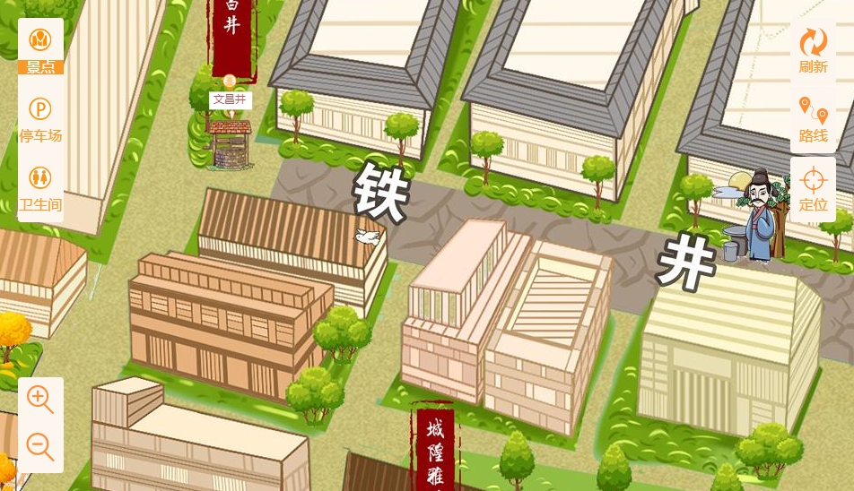 潭门镇智慧景区：手绘地图与语音导览的完美融合